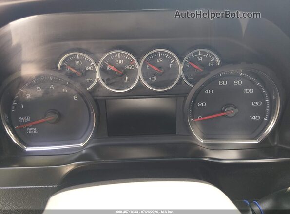 3GCPWCED9LG260598 2020 CHEVROLET SILVERADO Black Widok wnętrza 360 stopni