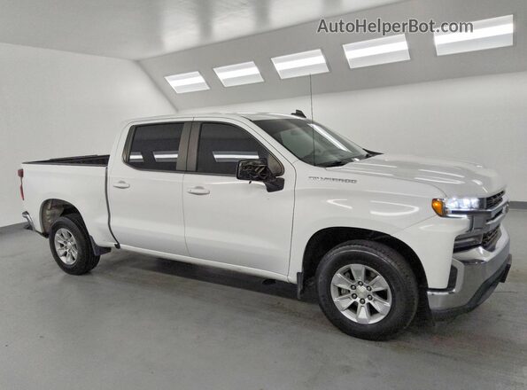 3GCPWCED9MG328819 2021 CHEVROLET SILVERADO White Front right