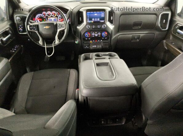 3GCPWCED9MG328819 2021 CHEVROLET SILVERADO White Dashboard view