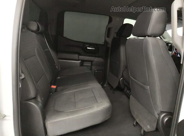 3GCPWCED9MG328819 2021 CHEVROLET SILVERADO White Rear seats view