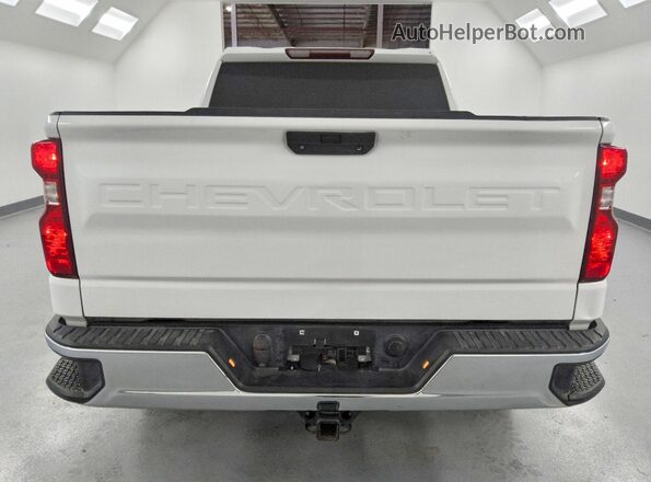 3GCPWCED9MG328819 2021 CHEVROLET SILVERADO White Rear view
