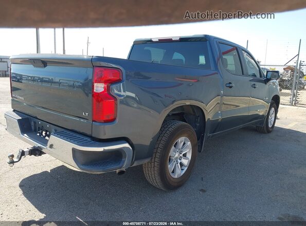 3GCPWCEK1KG196781 2019 CHEVROLET SILVERADO Blue Rear right