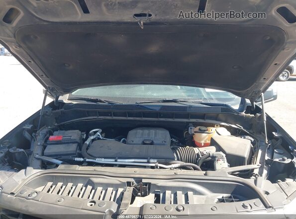 3GCPWCEK1KG196781 2019 CHEVROLET SILVERADO Blue Rear view