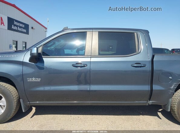 3GCPWCEK1KG196781 2019 CHEVROLET SILVERADO Blue 360 interior view