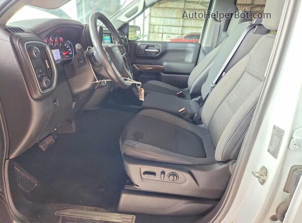 3GCPWCEK7KG235275 2019 CHEVROLET SILVERADO White Front interior view