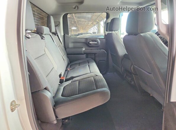 3GCPWCEK7KG235275 2019 CHEVROLET SILVERADO White Rear seats view