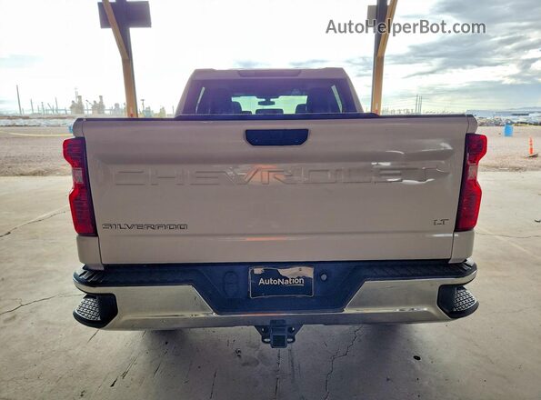 3GCPWCEK7KG235275 2019 CHEVROLET SILVERADO White Rear view