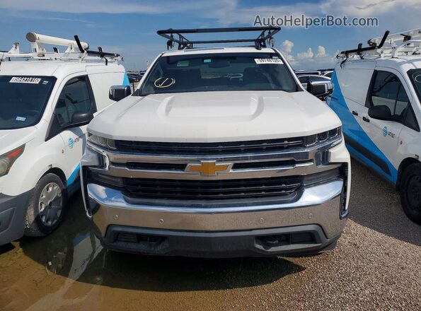3GCPWCEK9KG116028 2019 CHEVROLET SILVERADO Белый Вид спереди