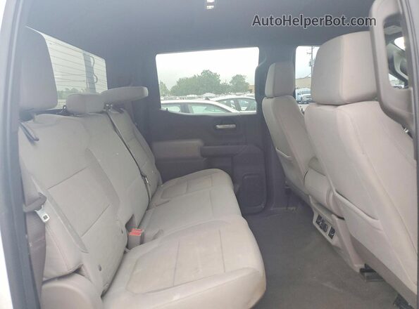 3GCPWCEK9KG116028 2019 CHEVROLET SILVERADO Белый Вид задних сидений