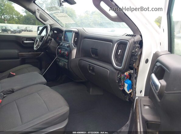 3GCPWCEK9KG118216 2019 CHEVROLET SILVERADO White Вид салону спереду
