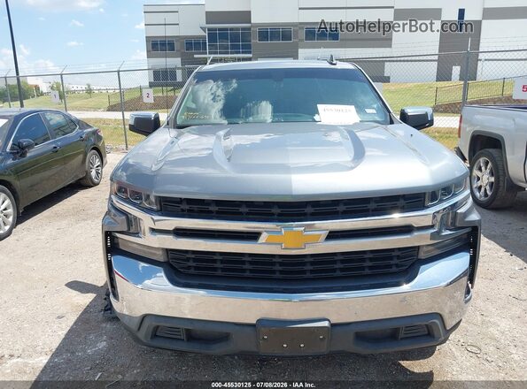 3GCPWCEKXLG162078 2020 CHEVROLET SILVERADO Серый Вид щитка приборов