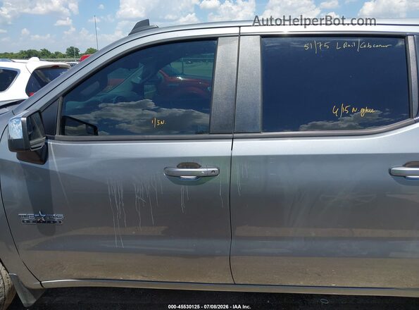 3GCPWCEKXLG162078 2020 CHEVROLET SILVERADO Серый Панорамный вид салона 360°