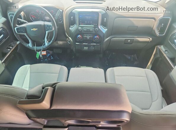 3GCPWCET8MG110555 2021 CHEVROLET SILVERADO Silver Vista del salpicadero