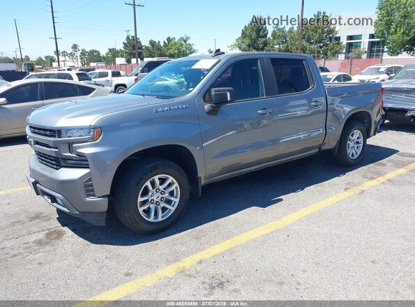 3GCPWDED8LG103201 2020 CHEVROLET SILVERADO Blue Przód lewy