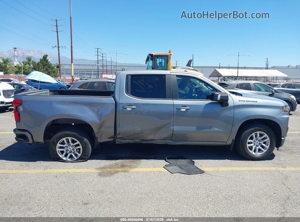3GCPWDED8LG103201 2020 CHEVROLET SILVERADO Blue Widok wnętrza z tyłu