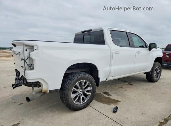 3GCPWDET0MG113441 2021 CHEVROLET SILVERADO Белый Задняя правая четверть