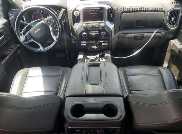 3GCPWEED3LG413035 2020 CHEVROLET SILVERADO Charcoal Widok deski rozdzielczej