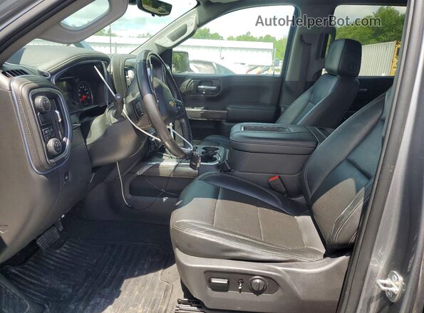 3GCPWEED3LG413035 2020 CHEVROLET SILVERADO Charcoal Widok wnętrza z przodu