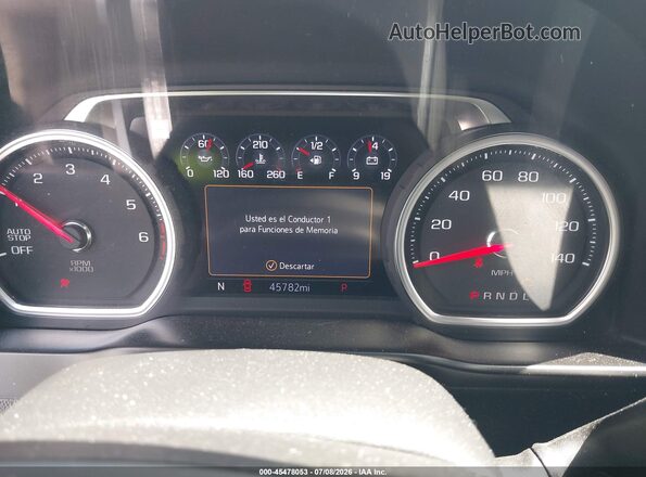 3GCPWFED6LG362300 2020 CHEVROLET SILVERADO White Вид задніх сидінь