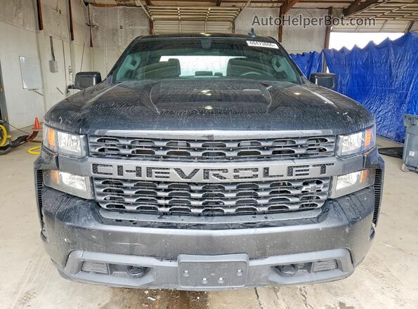 3GCPYAEK1LG133793 2020 CHEVROLET SILVERADO Black Front view