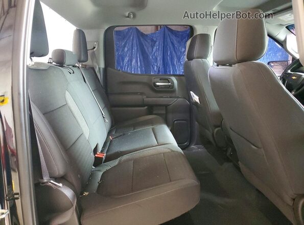 3GCPYAEK1LG133793 2020 CHEVROLET SILVERADO Black Rear seats view