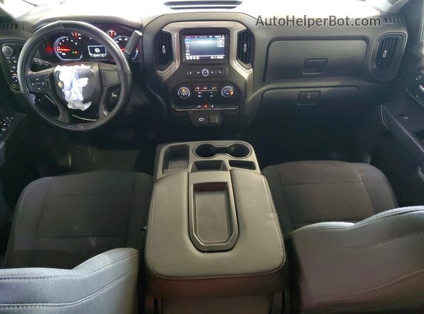 3GCPYBEH3LG451408 2020 CHEVROLET SILVERADO Gray Вид панелі приладів