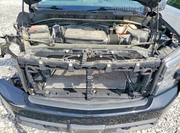 3GCPYBEHXKG307434 2019 CHEVROLET SILVERADO Black Widok wnętrza z tyłu