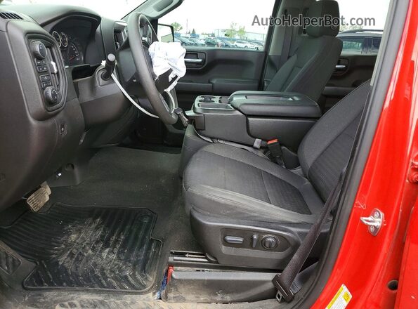3GCPYBEK0NG185697 2022 CHEVROLET SILVERADO Red Սալոնի դիմացի տեսք