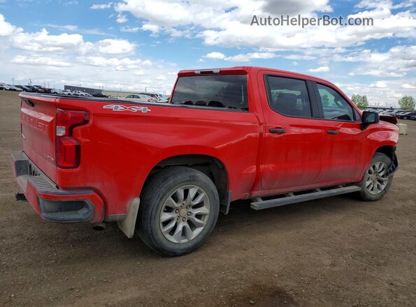 3GCPYBEK0NG185697 2022 CHEVROLET SILVERADO Red Հետևի աջ