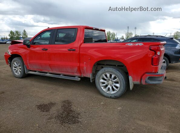 3GCPYBEK0NG185697 2022 CHEVROLET SILVERADO Red Հետևի ձախ