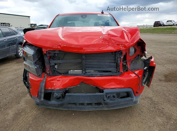 3GCPYBEK0NG185697 2022 CHEVROLET SILVERADO Red Դիմացի տեսք