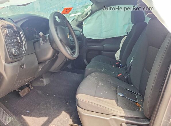 3GCPYBEK5LG368235 2020 CHEVROLET SILVERADO Gray Widok wnętrza z przodu