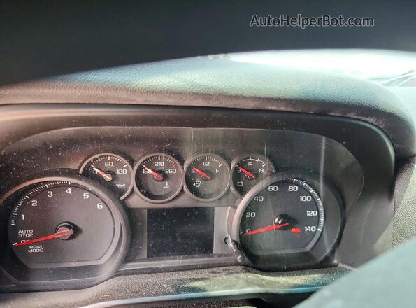 3GCPYBEK5LG368235 2020 CHEVROLET SILVERADO Gray Widok zestawu wskaźników