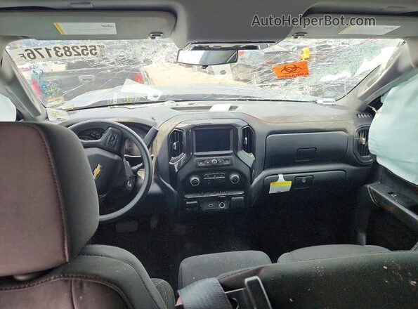 3GCPYBEK5LG368235 2020 CHEVROLET SILVERADO Gray Widok deski rozdzielczej