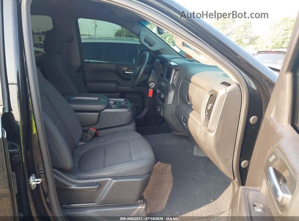 3GCPYBEK6LG372777 2020 CHEVROLET SILVERADO Black Widok wnętrza z przodu