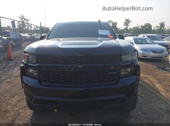 3GCPYBEK6LG372777 2020 CHEVROLET SILVERADO Black Widok wnętrza z tyłu