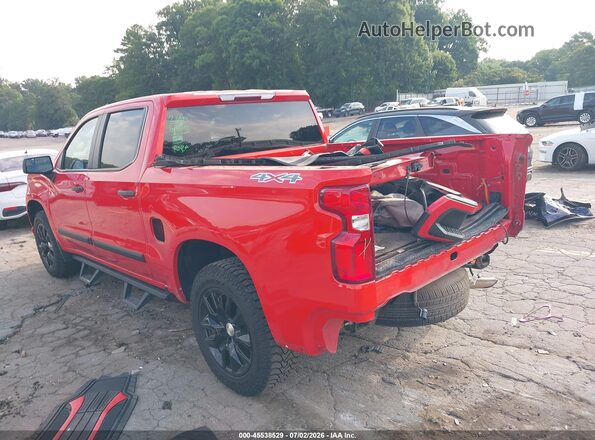 3GCPYBEK9MG366635 2021 CHEVROLET SILVERADO Red Вид спереду
