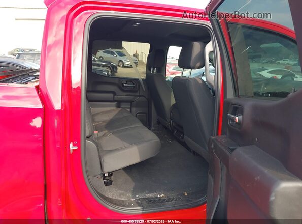 3GCPYBEK9MG366635 2021 CHEVROLET SILVERADO Red Вид наклейки з VIN-кодом