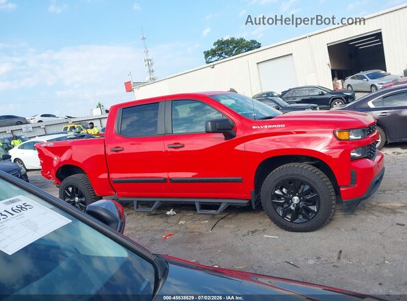 3GCPYBEK9MG366635 2021 CHEVROLET SILVERADO Red Вид задньої частини салону