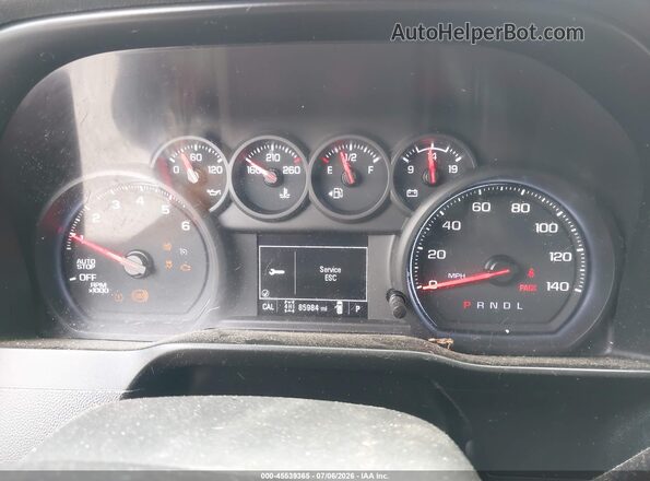 3GCPYBEKXMG274224 2021 CHEVROLET SILVERADO Красный Вид задних сидений