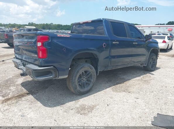 3GCPYCEF1KG140773 2019 CHEVROLET SILVERADO Dark Blue Задня права чверть