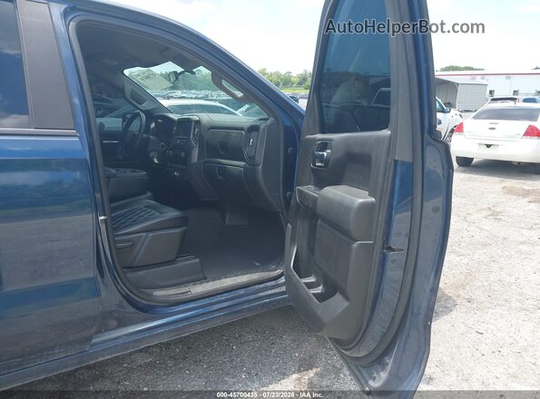 3GCPYCEF1KG140773 2019 CHEVROLET SILVERADO Dark Blue Вид салону спереду