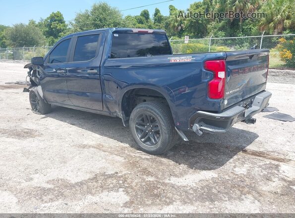 3GCPYCEF1KG140773 2019 CHEVROLET SILVERADO Dark Blue Задня ліва чверть