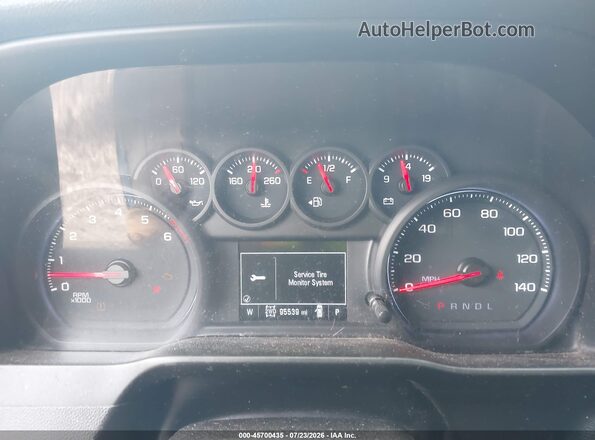 3GCPYCEF1KG140773 2019 CHEVROLET SILVERADO Dark Blue Вид задніх сидінь
