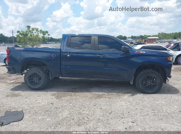 3GCPYCEF1KG140773 2019 CHEVROLET SILVERADO Dark Blue Вид задньої частини салону