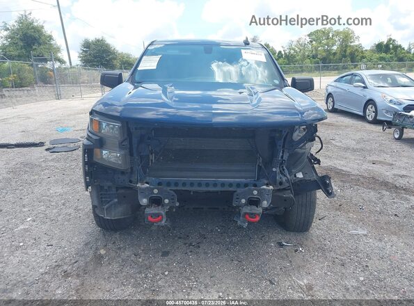 3GCPYCEF1KG140773 2019 CHEVROLET SILVERADO Dark Blue Вид щитка приладів
