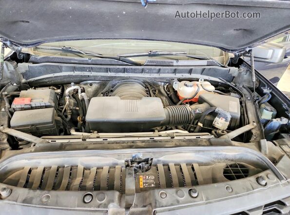 3GCPYCEF1LG354261 2020 CHEVROLET SILVERADO Синий Вид задней части салона