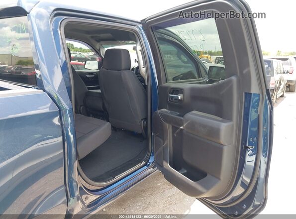 3GCPYCEF1LG441190 2020 CHEVROLET SILVERADO Blue VIN sticker view