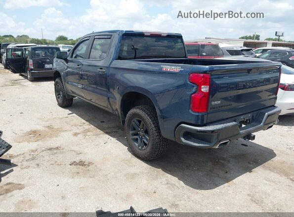 3GCPYCEF1LG441190 2020 CHEVROLET SILVERADO Blue Rear left