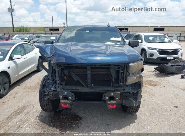 3GCPYCEF1LG441190 2020 CHEVROLET SILVERADO Blue Front view